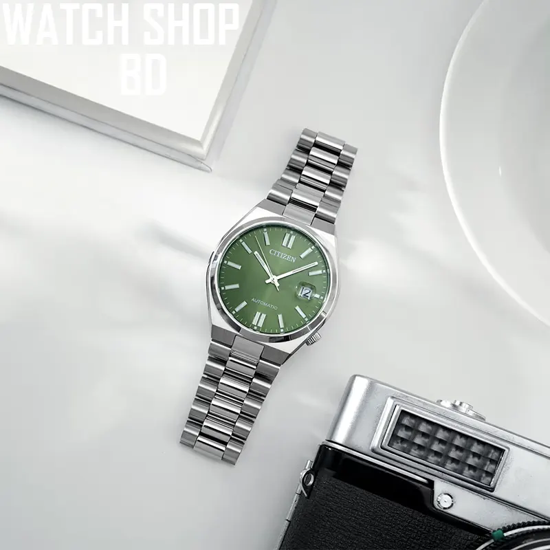 Citizen x Pantone Peaceful Green Dial Men's Watch- NJ0158-89Z